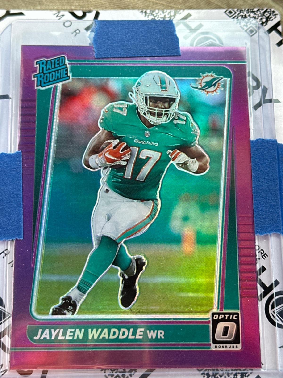 Jaylen Waddle [Optic Preview Purple] #P-263