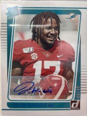 Jaylen Waddle [Portrait Autograph] #263