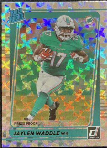Jaylen Waddle [Press Proof Hyper] #263