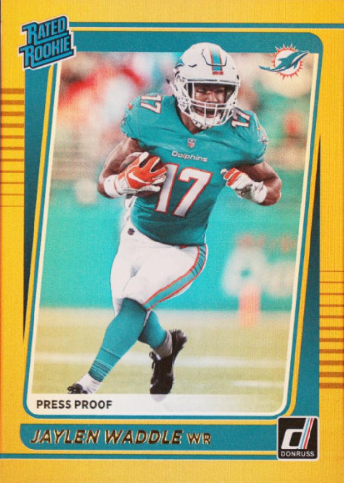 Jaylen Waddle [Press Proof Premium] #263