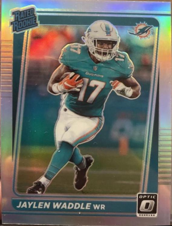 Jaylen Waddle [Press Proof Silver] #263
