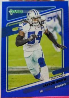 Jaylon Smith [Press Proof Blue] #191