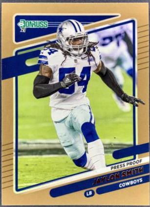 Jaylon Smith [Press Proof Bronze] #191