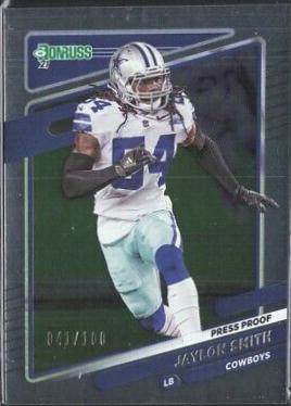 Jaylon Smith [Press Proof Silver] #191
