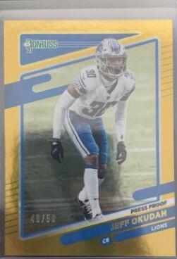 Jeff Okudah [Press Proof Gold] #172