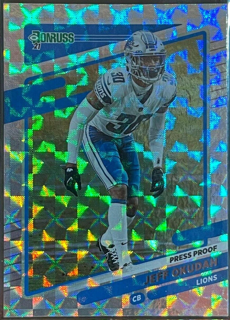 Jeff Okudah [Press Proof Hyper] #172