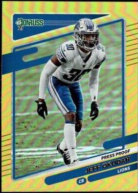 Jeff Okudah [Press Proof Premium] #172