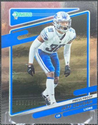 Jeff Okudah [Press Proof Silver] #172