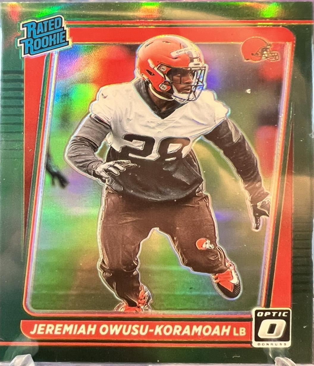 Jeremiah Owusu Koramoah [Optic Preview Green] #P-326