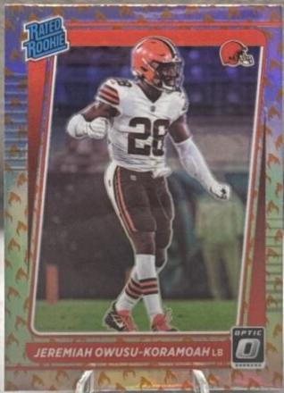 Jeremiah Owusu Koramoah [Optic Preview Holo] #P-326