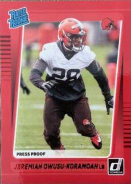 Jeremiah Owusu Koramoah [Press Proof Red] #326