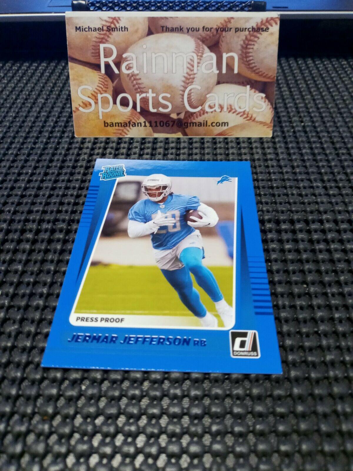 Jermar Jefferson [Press Proof Blue] #297