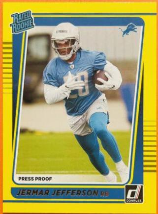 Jermar Jefferson [Press Proof Yellow] #297
