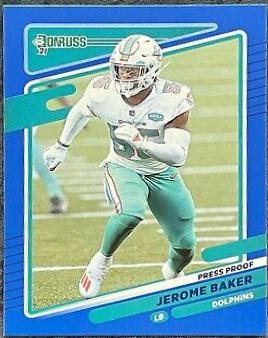 Jerome Baker [Press Proof Blue] #67