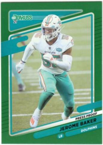 Jerome Baker [Press Proof Green] #67