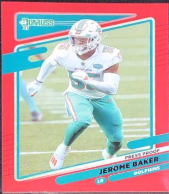 Jerome Baker [Press Proof Red] #67