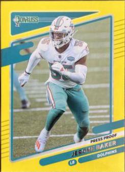Jerome Baker [Press Proof Yellow] #67