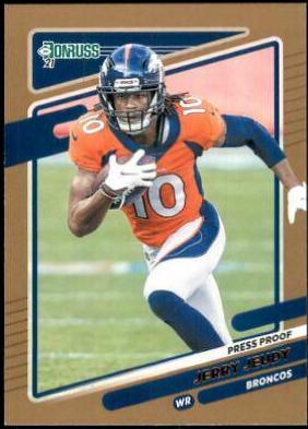 Jerry Jeudy [Press Proof Bronze] #185