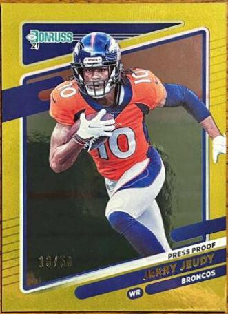 Jerry Jeudy [Press Proof Gold] #185