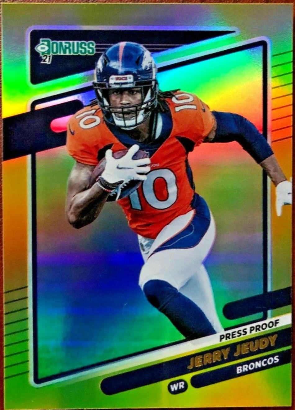 Jerry Jeudy [Press Proof Premium] #185