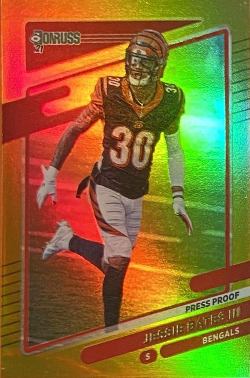 Jessie Bates III [Press Proof Premium] #217
