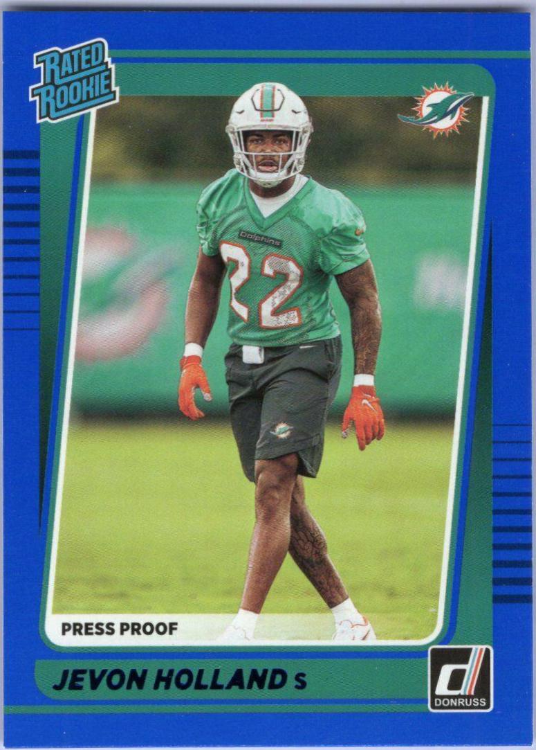 Jevon Holland [Press Proof Blue] #348