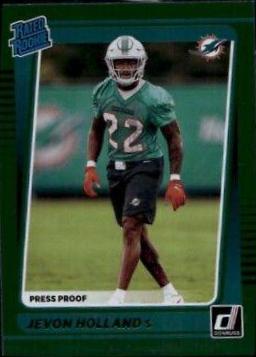 Jevon Holland [Press Proof Green] #348