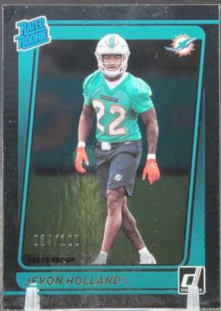 Jevon Holland [Press Proof Silver] #348