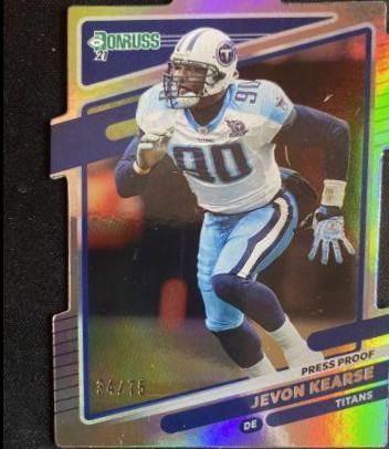 Jevon Kearse [Press Proof Silver Die Cut] #18