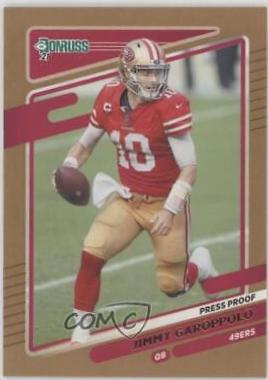 Jimmy Garoppolo [Press Proof Bronze] #53