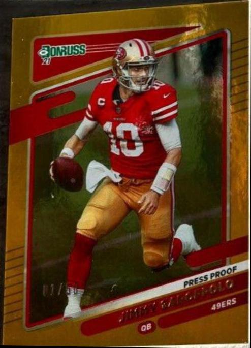Jimmy Garoppolo [Press Proof Gold] #53