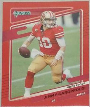 Jimmy Garoppolo [Press Proof Red] #53