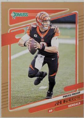 Joe Burrow [Press Proof Bronze] #211
