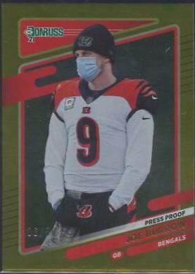 Joe Burrow [Press Proof Gold] #211