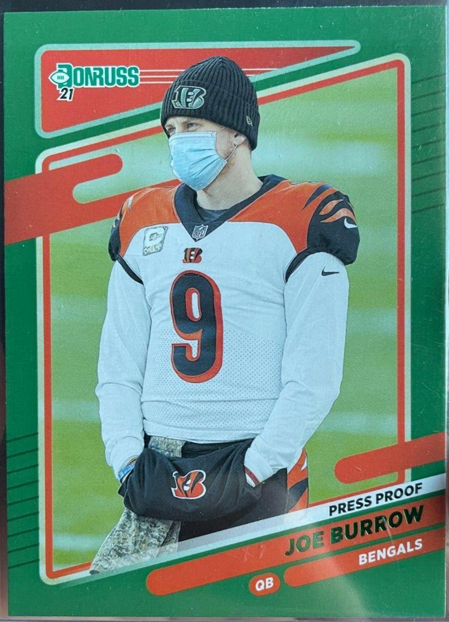 Joe Burrow [Press Proof Green] #211