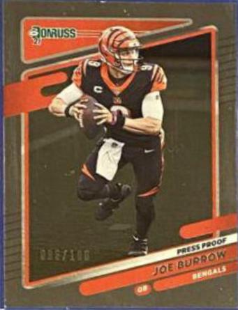 Joe Burrow [Press Proof Silver] #211