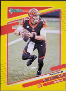 Joe Burrow [Press Proof Yellow] #211
