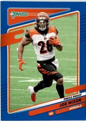 Joe Mixon [Press Proof Blue] #212