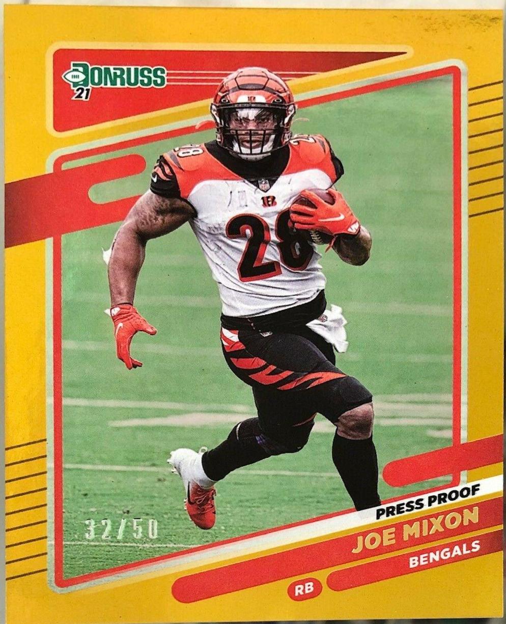 Joe Mixon [Press Proof Gold] #212