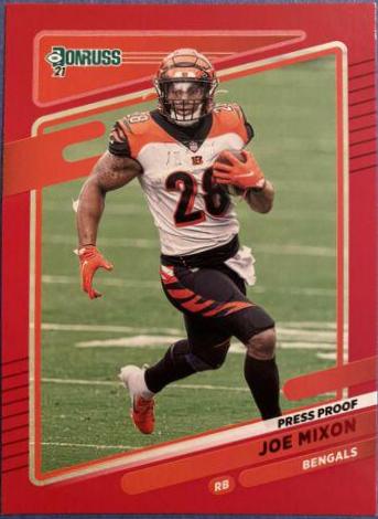 Joe Mixon [Press Proof Red] #212