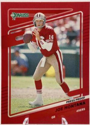 Joe Montana [Press Proof Red] #57