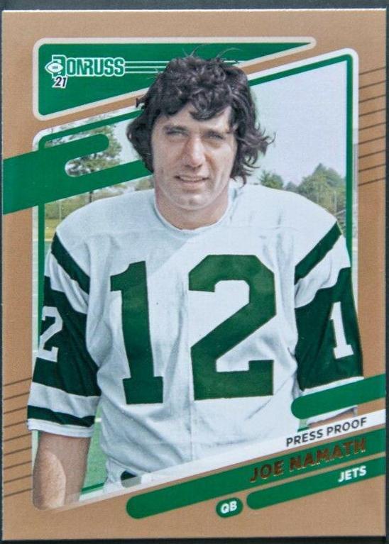 Joe Namath [Press Proof Bronze] #42