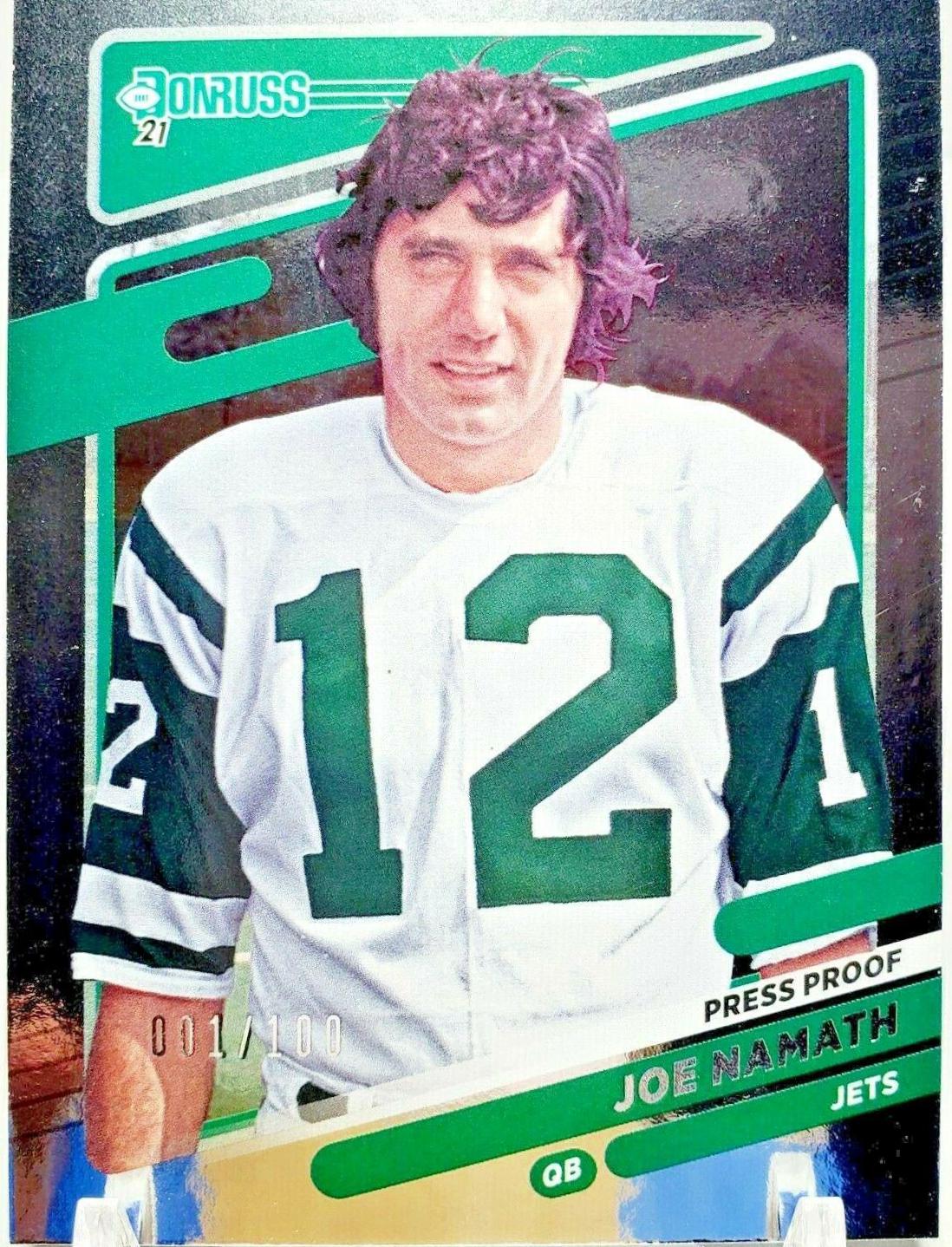Joe Namath [Press Proof Silver] #42
