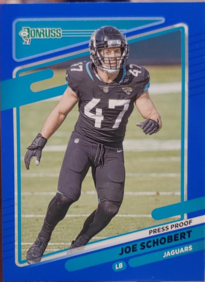 Joe Schobert [Press Proof Blue] #135