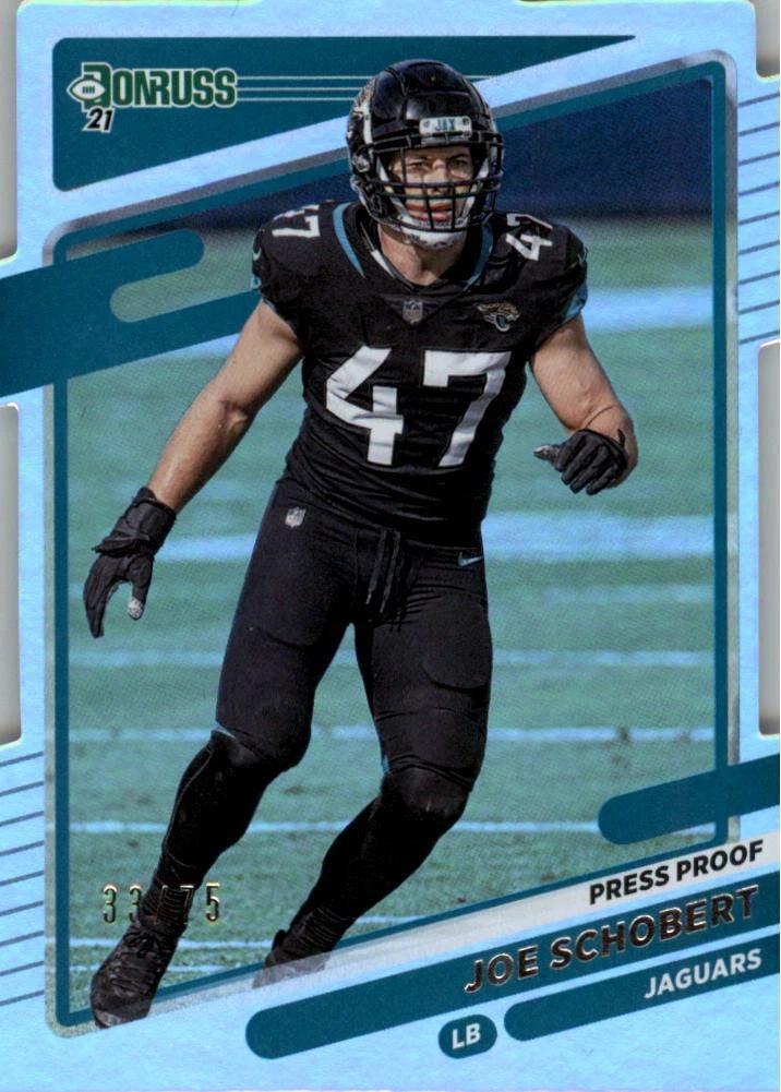 Joe Schobert [Press Proof Silver Die Cut] #135