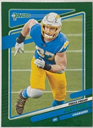 Joey Bosa [Press Proof Green] #75