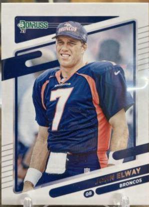 John Elway [No Helmet Aqueous Test] #180