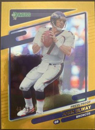 John Elway [Press Proof Gold] #180