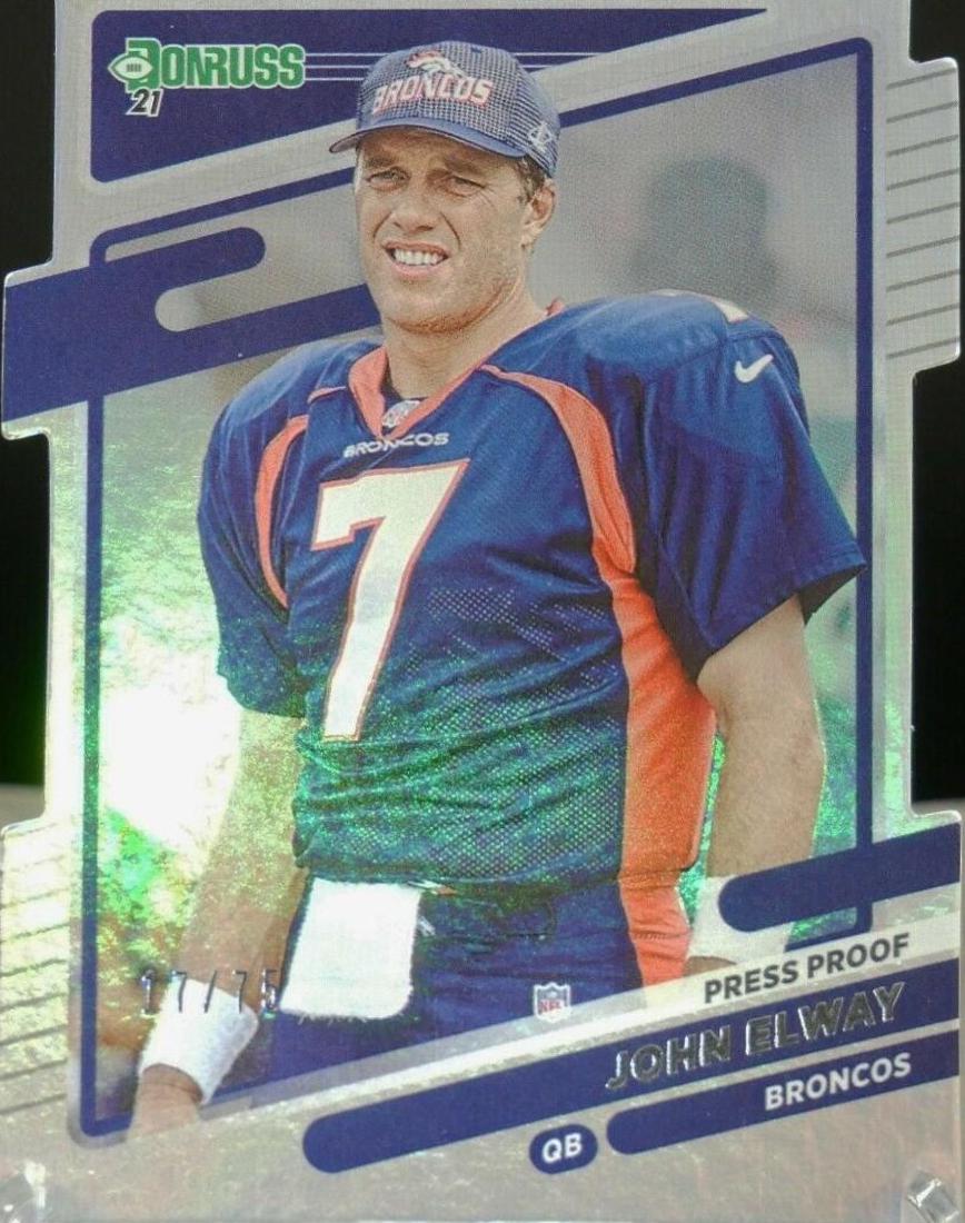 John Elway [Press Proof Silver Die Cut] #180