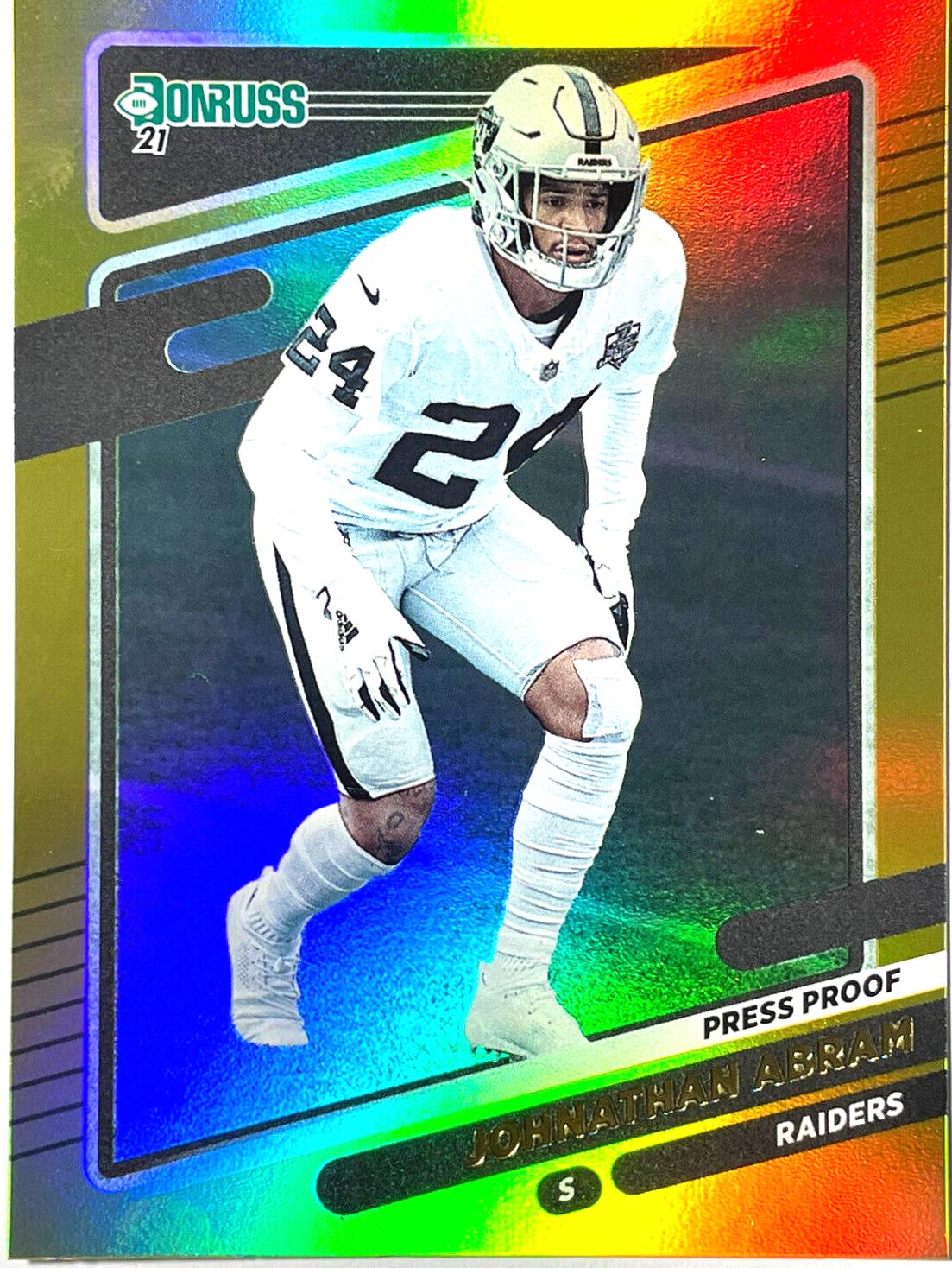 Johnathan Abram [Press Proof Premium] #89